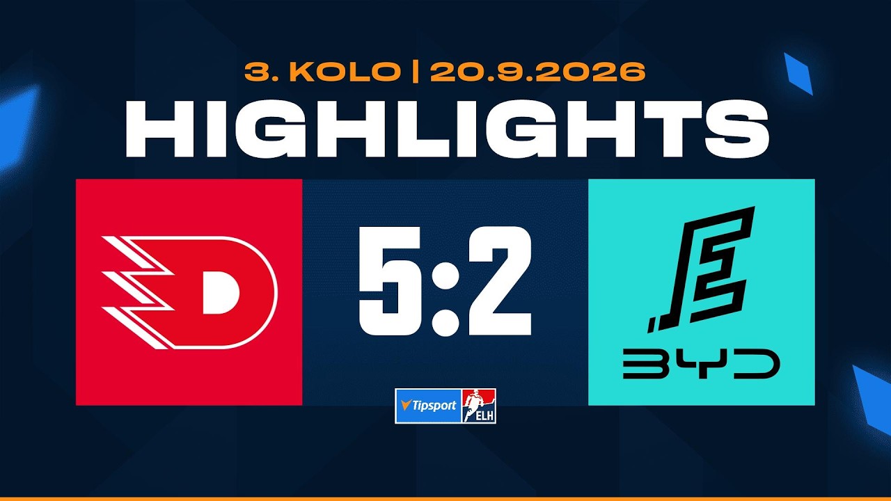 Highlights | HC Dynamo Pardubice vs. BYD Energie Karlovy Vary 5:2 | 20.09.2026