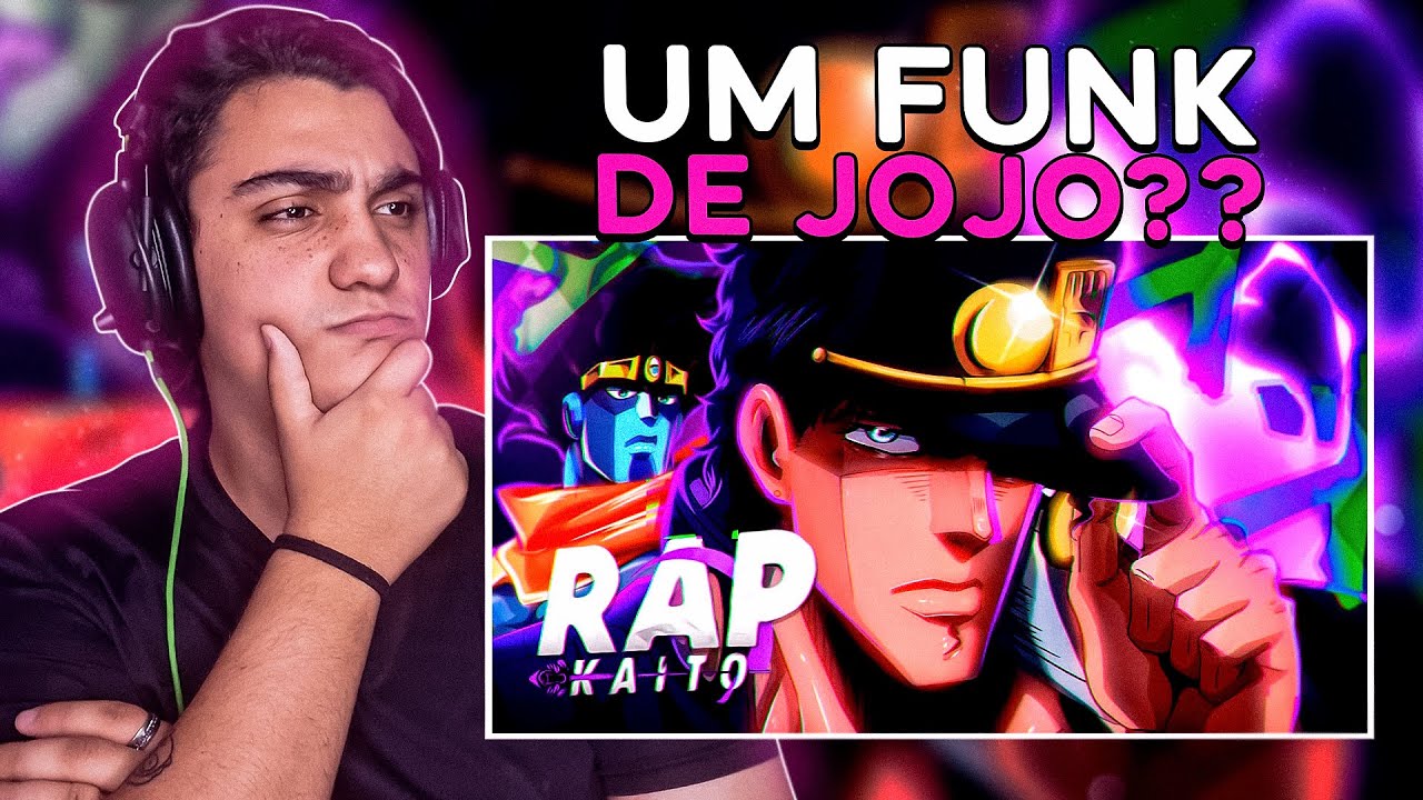 KKREACT | Jotaro | Pancadão (Jojo's Bizarre Adventure) | Kaito
