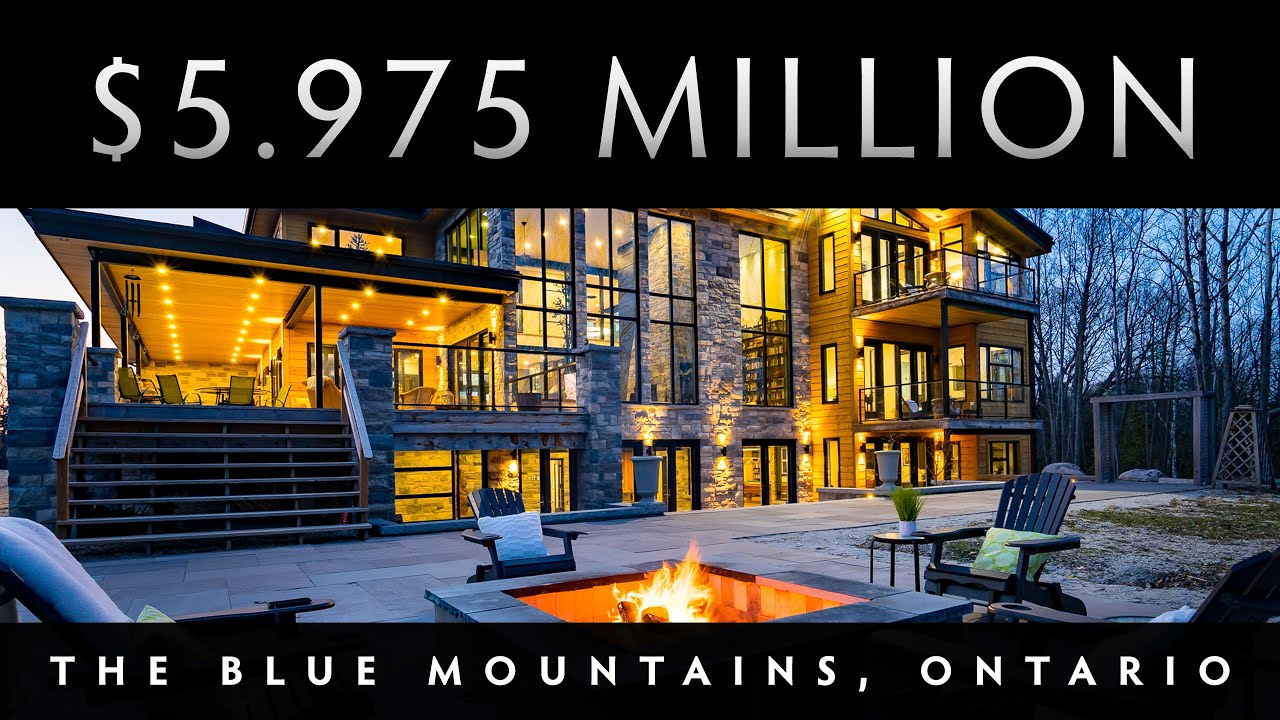 Luxury Real Estate Under $6M in The Blue Mountains, Ontario