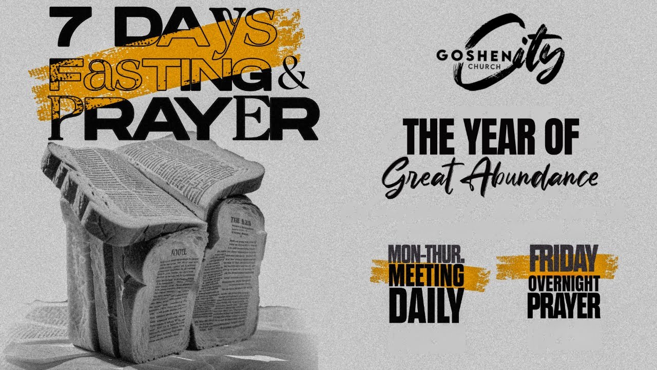 7 Days Fasting & Prayer: Day 1 -   26 JANUARY 2026