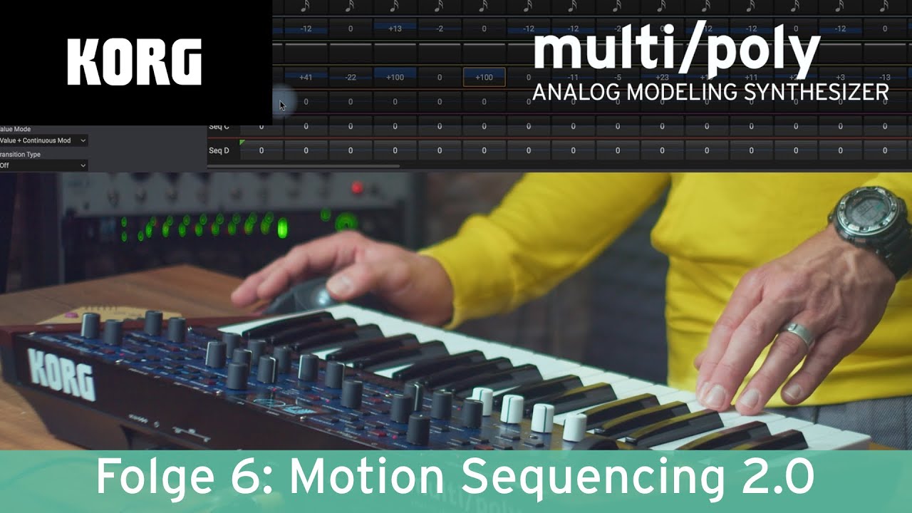 KORG multi/poly Deep Dive – Motion Sequencing 2.0