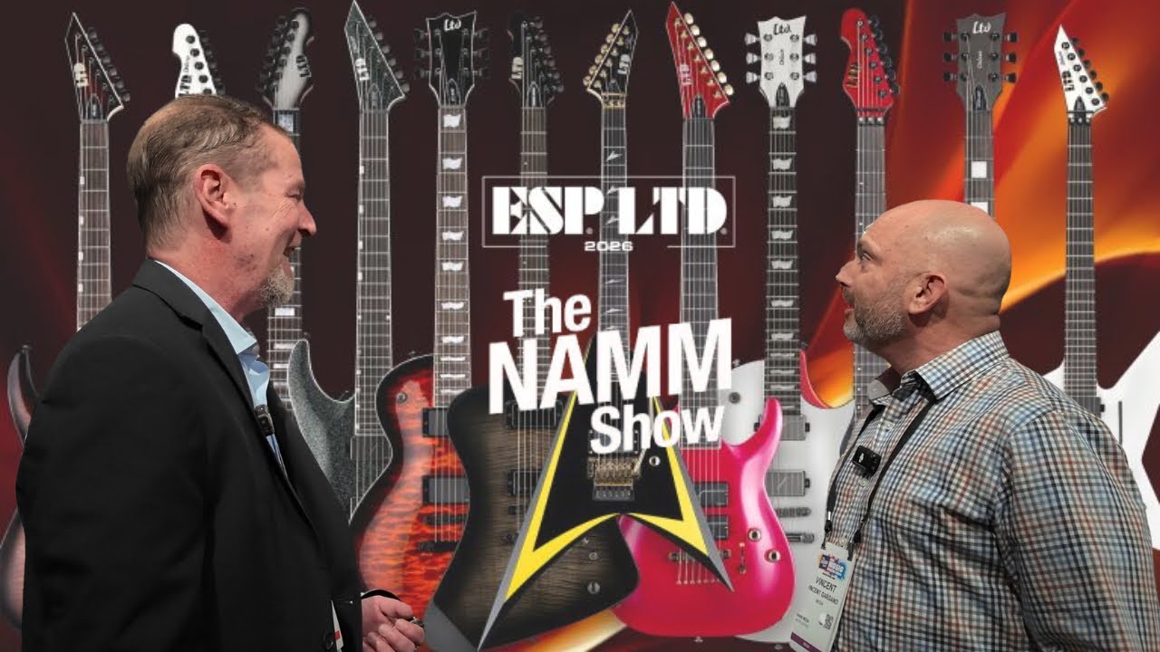 Компания ESP LTD представит новые гитары на выставке NAMM 2026.
