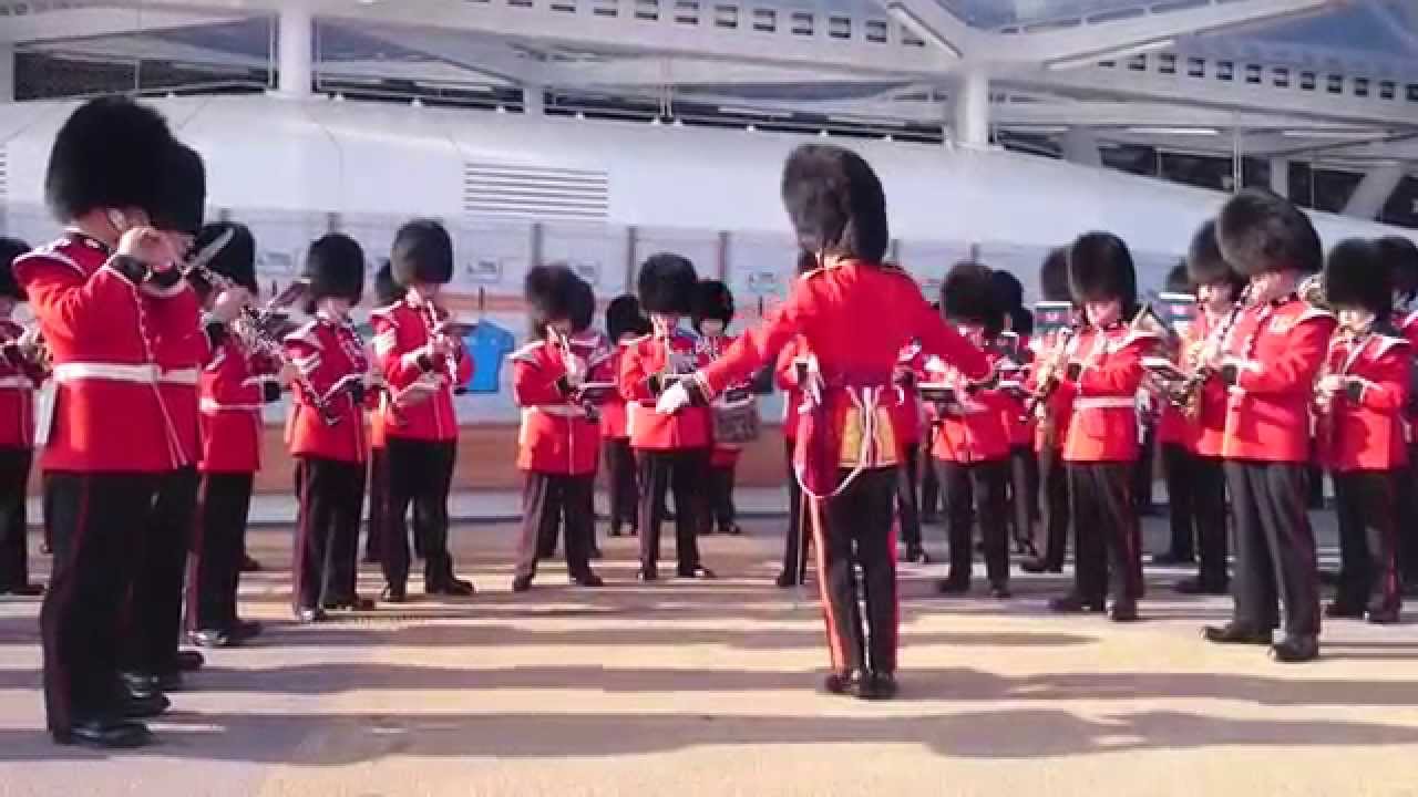Military Band at Rugby World Cup