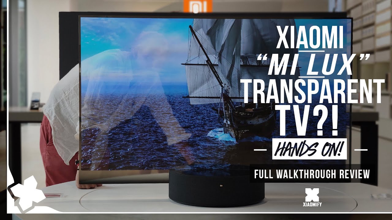 Xiaomi LUX - transparent tv?! -Hands on in Beijing! [xiaomify]