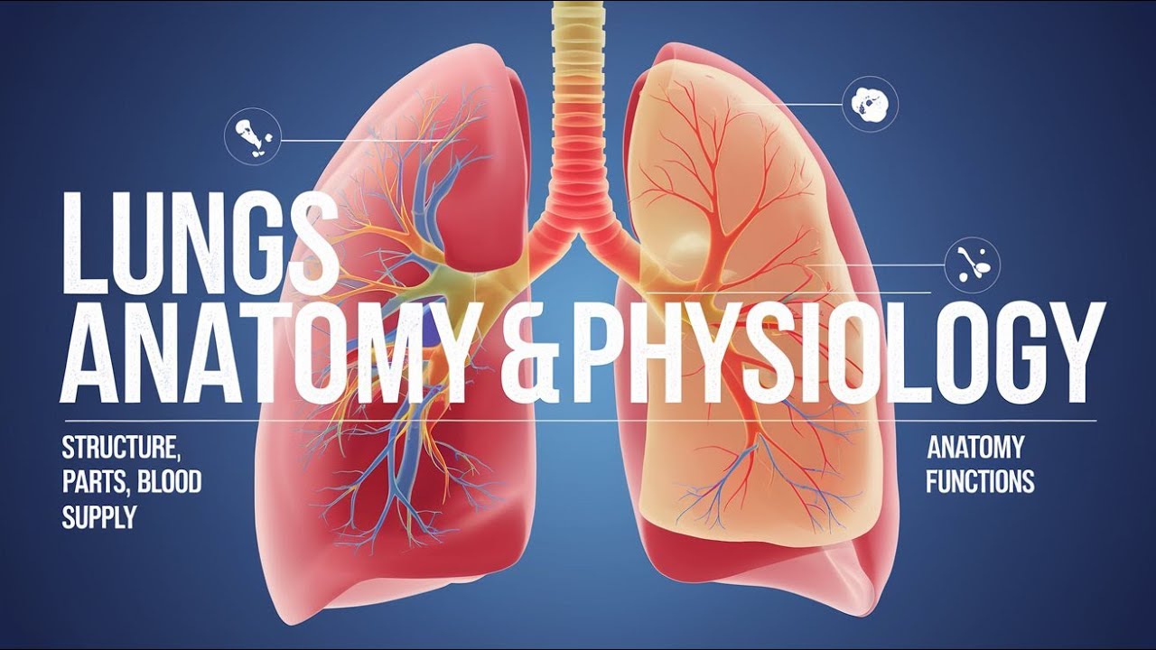 Lungs Structure & Function Explained: Anatomy, Blood Supply, Location, Facts, and Physiology
