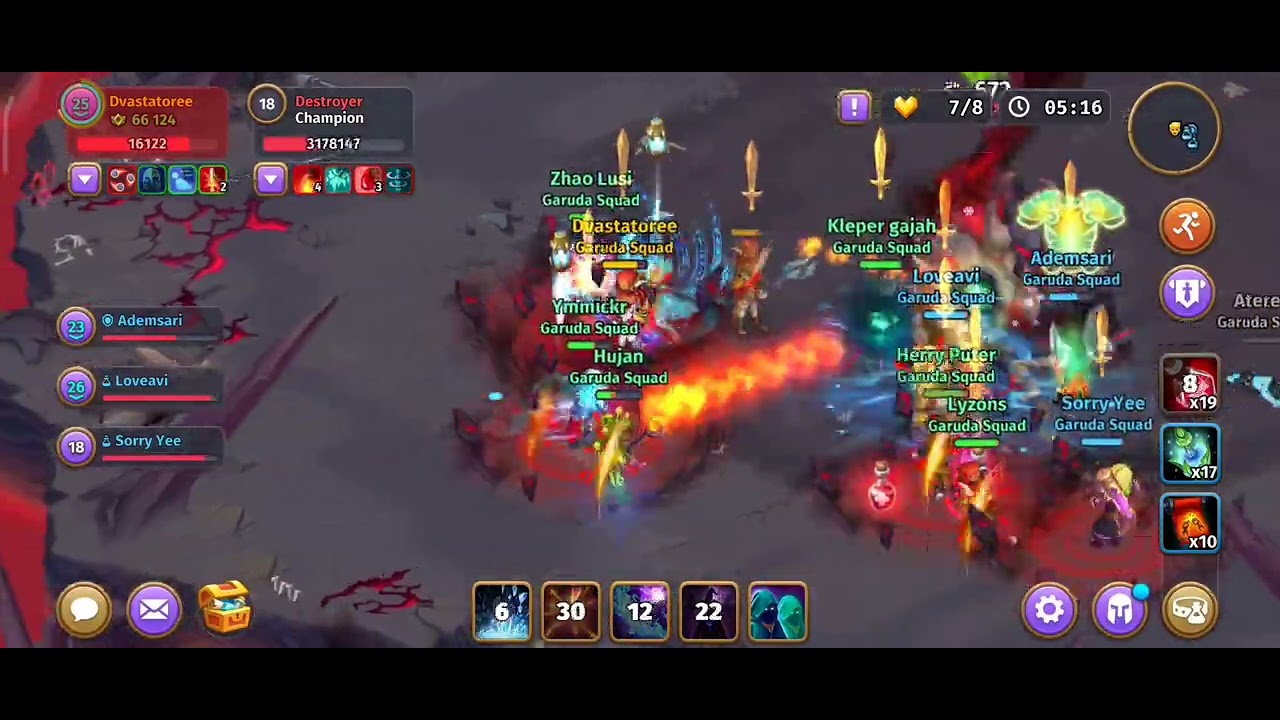 GUILD HUNT DESTROYER LEVEL 5 W/ GARUDA SQUAD - SKYLORE