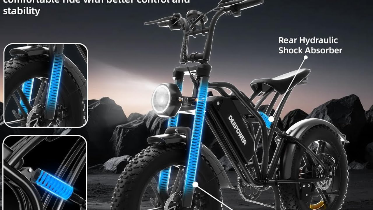 DEEPOWER 1500W REVIEW! 🛡️ 32MPH Fat Tire Electric Dirt Bike ⚡️