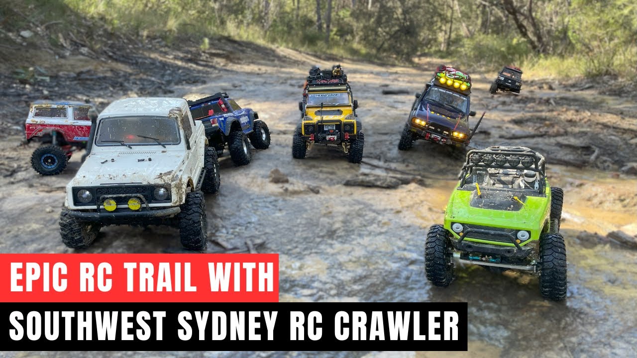 Epic RC Trails w/ Southwest Sydney RC Crawler Crew