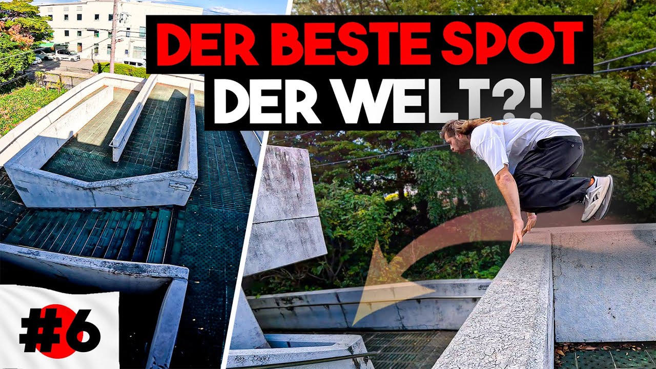 Parkour-Paradies in Osaka! 🇯🇵 | Gruselige Fails & Frontflips am BESTEN SPOT der Welt?! | Folge 6