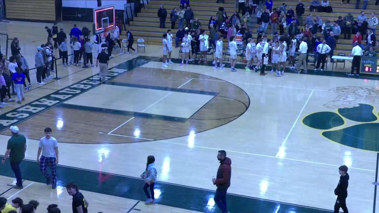 Ashwaubenon High School vs Preble High School Mens Varsity Basketball