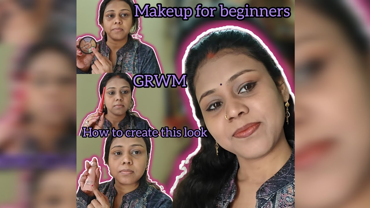 How to create this look 😊| GRWM | makeup for beginner ✨💗