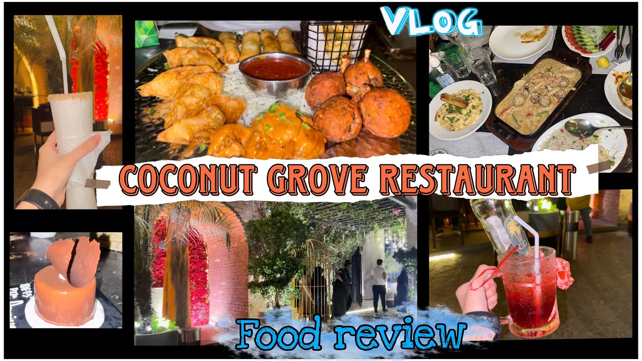 Coconut Grove Restaurant | Honest Food review | Restaurant Review | Food Vlog | TwoFoodieSis