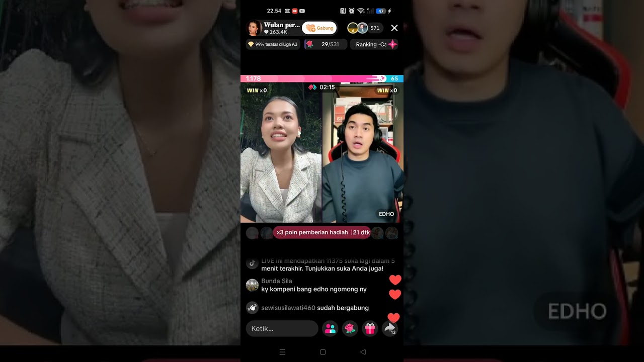 Live Wulan Edho 😂