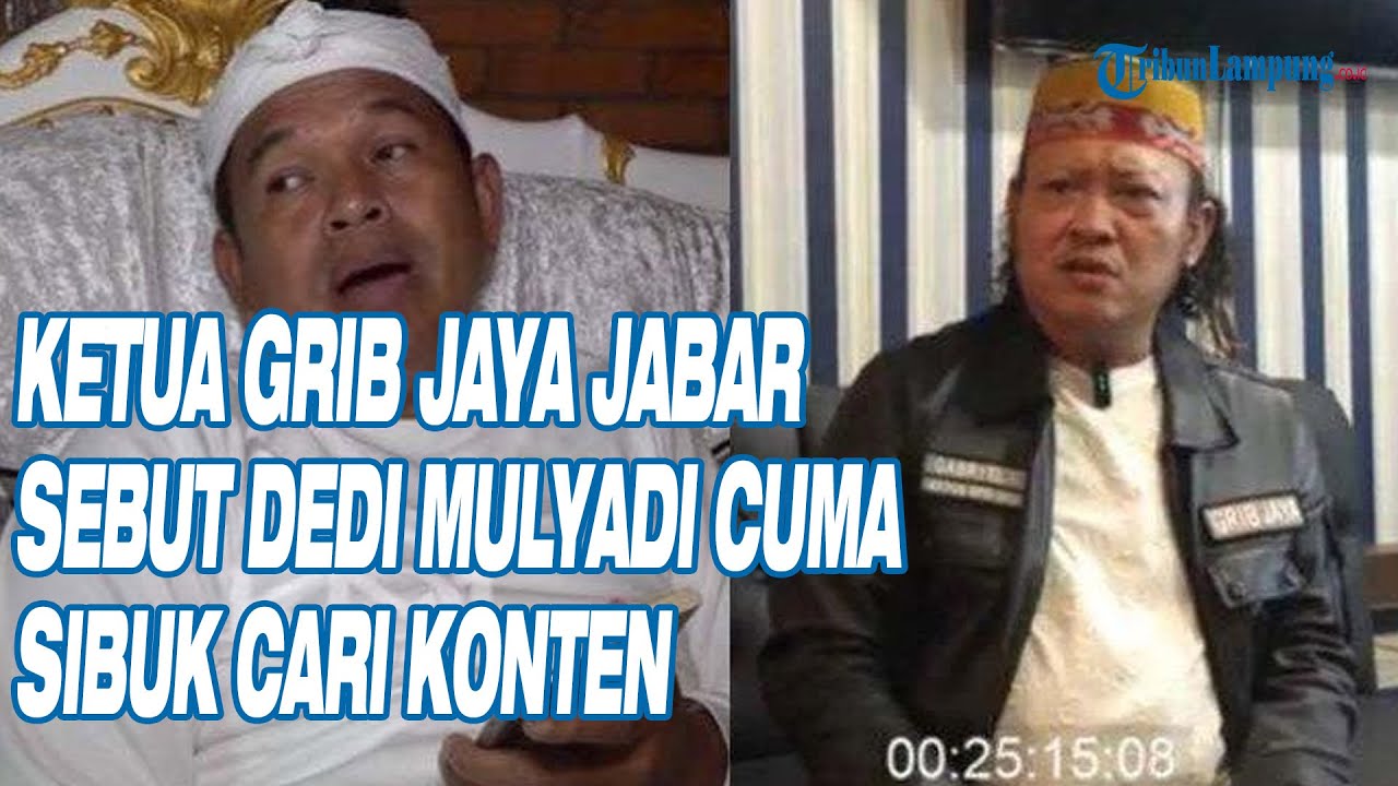 Sindiran Menohok Ketua GRIB Jaya Jabar Sebut Dedi Mulyadi Cuma Sibuk Cari Konten