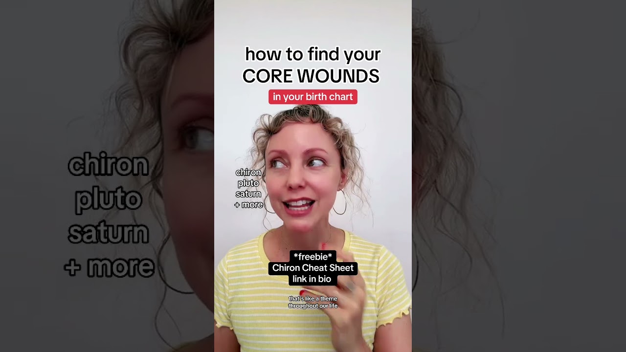 How to find Core Wounds in your Birth Chart