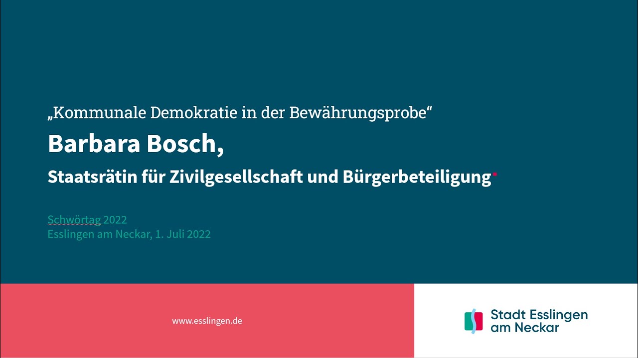 Schwörtagsrede 2022