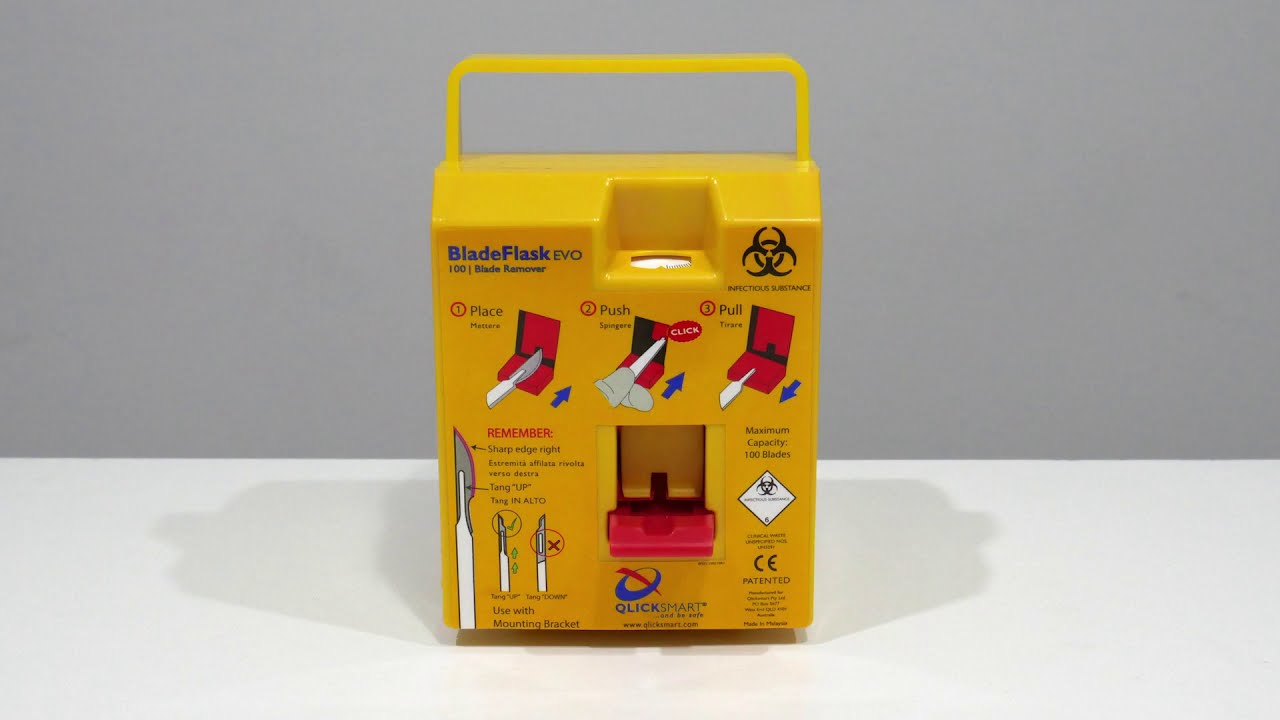 BladeFlask EVO - Remove ALL Scalpel Blades Easily