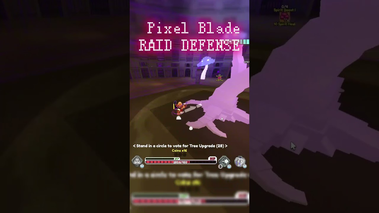Pixel blade raid defense #pixelblade #roblox #bestrobloxgames #robloxedit #newgamerelease