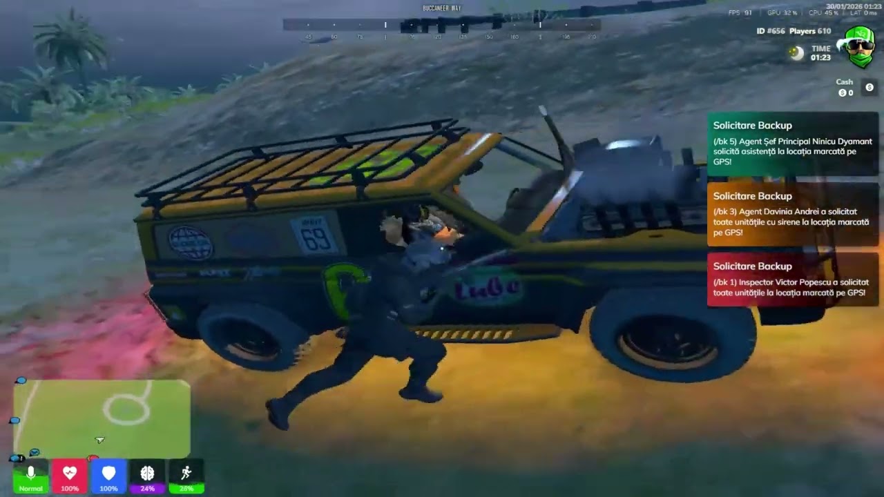 S.A.S. Montage B-Zone - Tutorial de patrula (CHEATS ON)