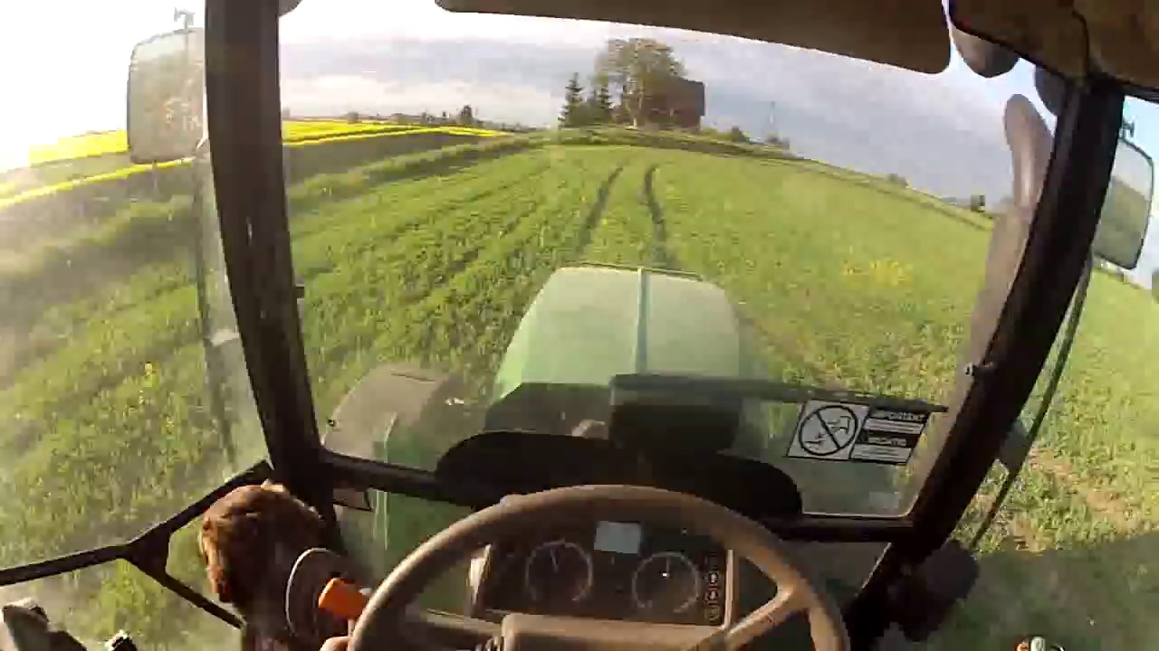John Deere 6110MC & Pilmet Europa/ dolistne odżywianie grochu/Kula RRK.