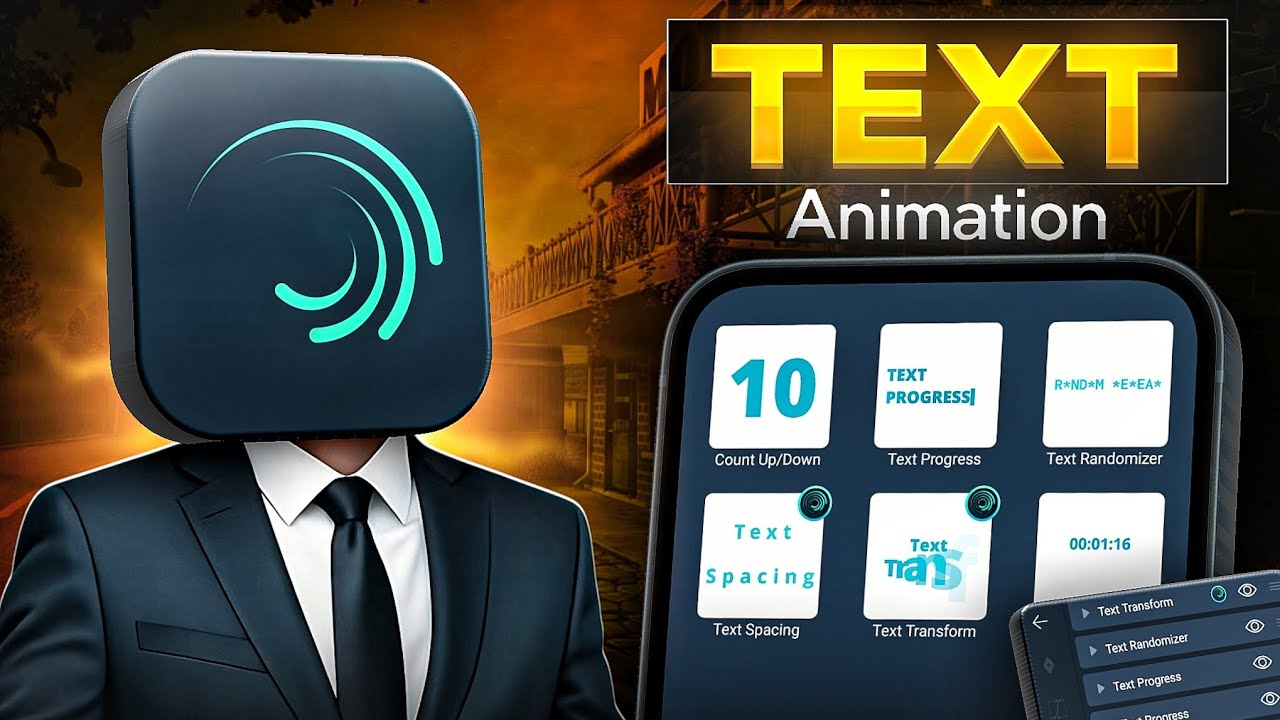 Master Text Animation (Full Course)🔥 Alight Motion Video Editing