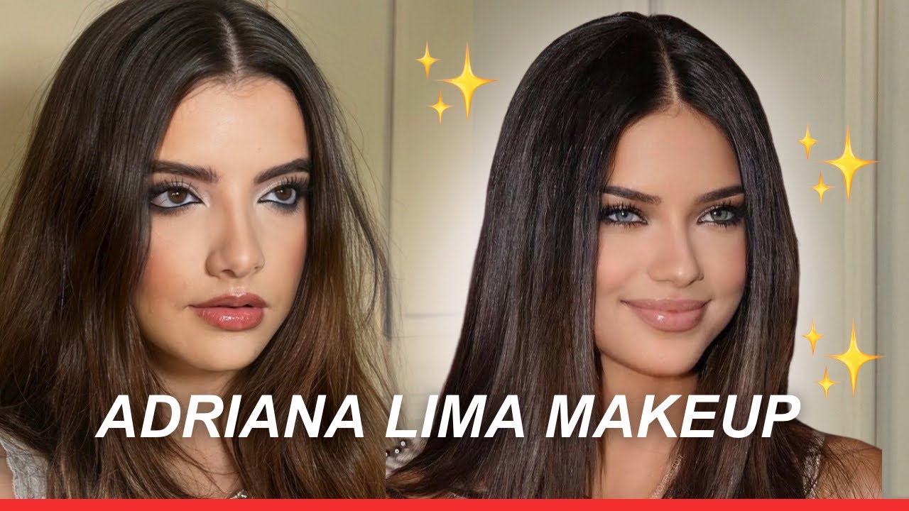 Tutorial del maquillaje de Adriana Lima (look de noche fácil para principiantes)