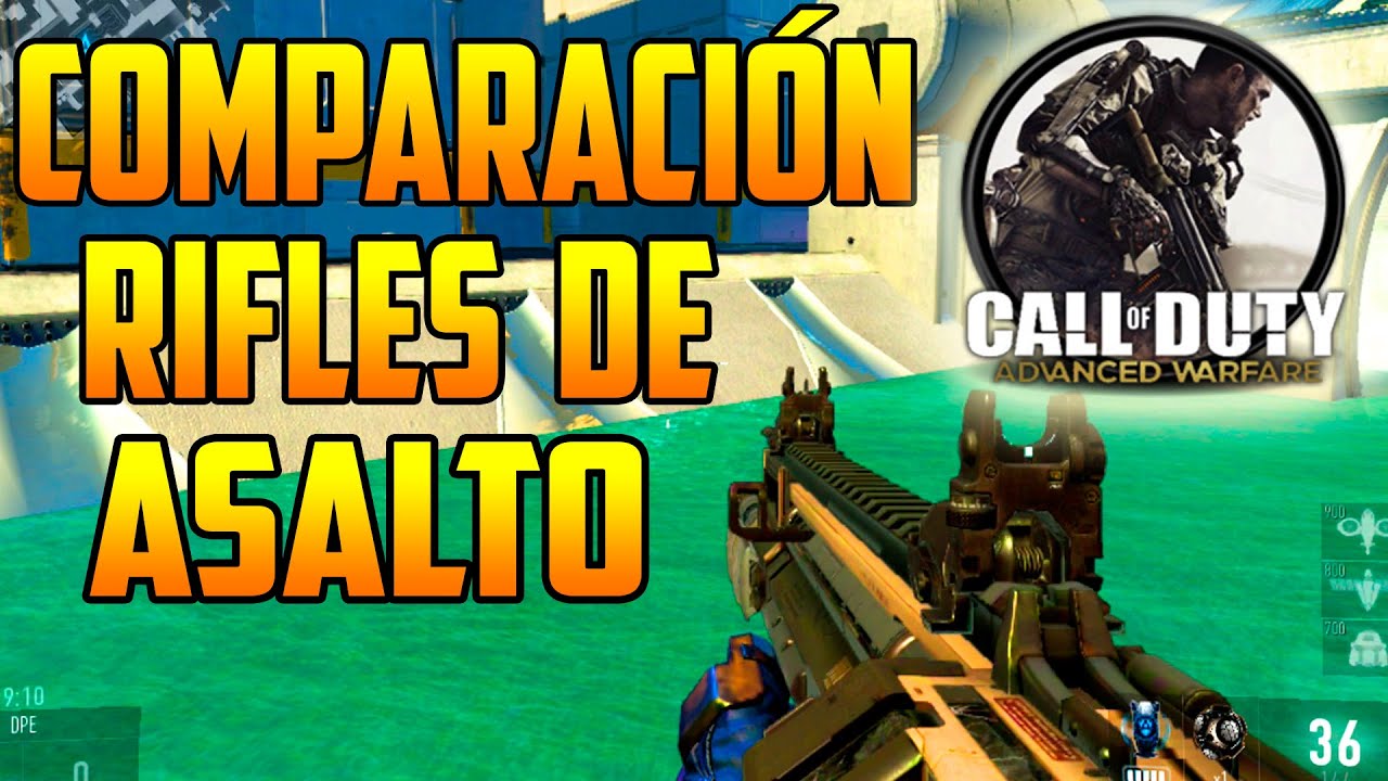 COMPARACIÓN RIFLES DE ASALTO, ¿CUÁL ES EL MEJOR? - ADVANCED WARFARE