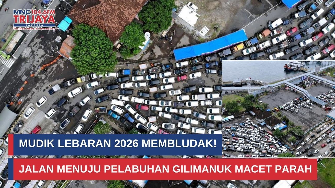 Macet Horor di Gilimanuk! Pemudik Butuh 15 Jam untuk Capai Dermaga Penyeberangan