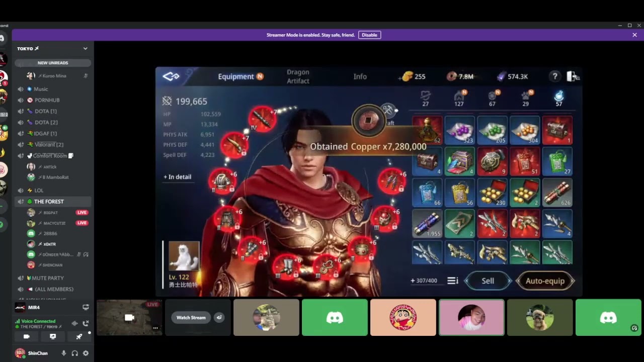 Mir4 Warrior Weapon Tier 4 to +8