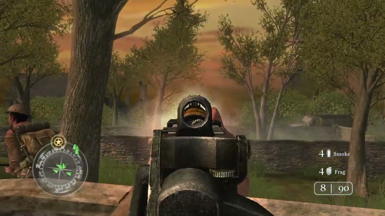 Call Of Duty 2 Part 5- Assualt on Matsmata (Full Playthrough) No Commentary