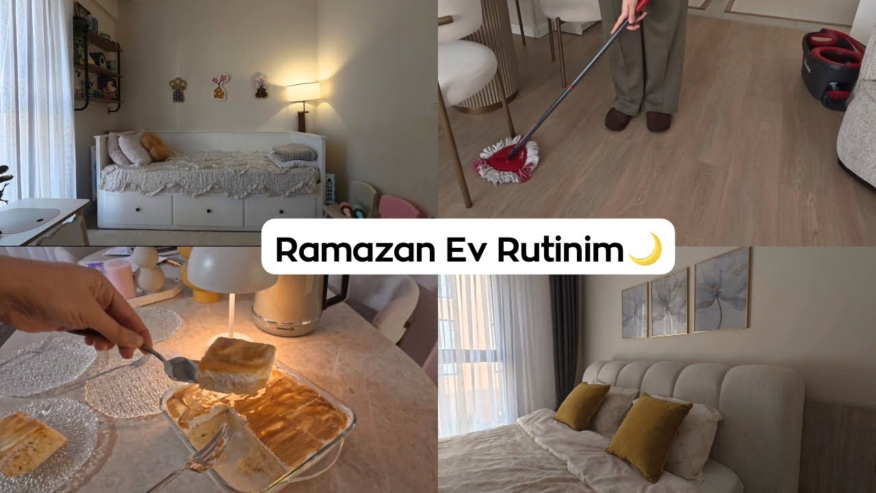 Sade, Temiz ve Düzenli Bir Ev 🌿 | Ramazan’da Ev Rutinlerim | Trileçe & İzmir Köfte