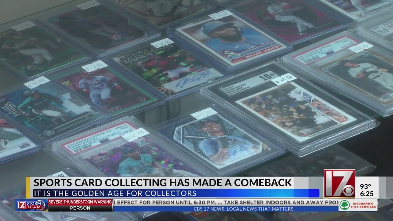 Sports card collecting makes a comeback