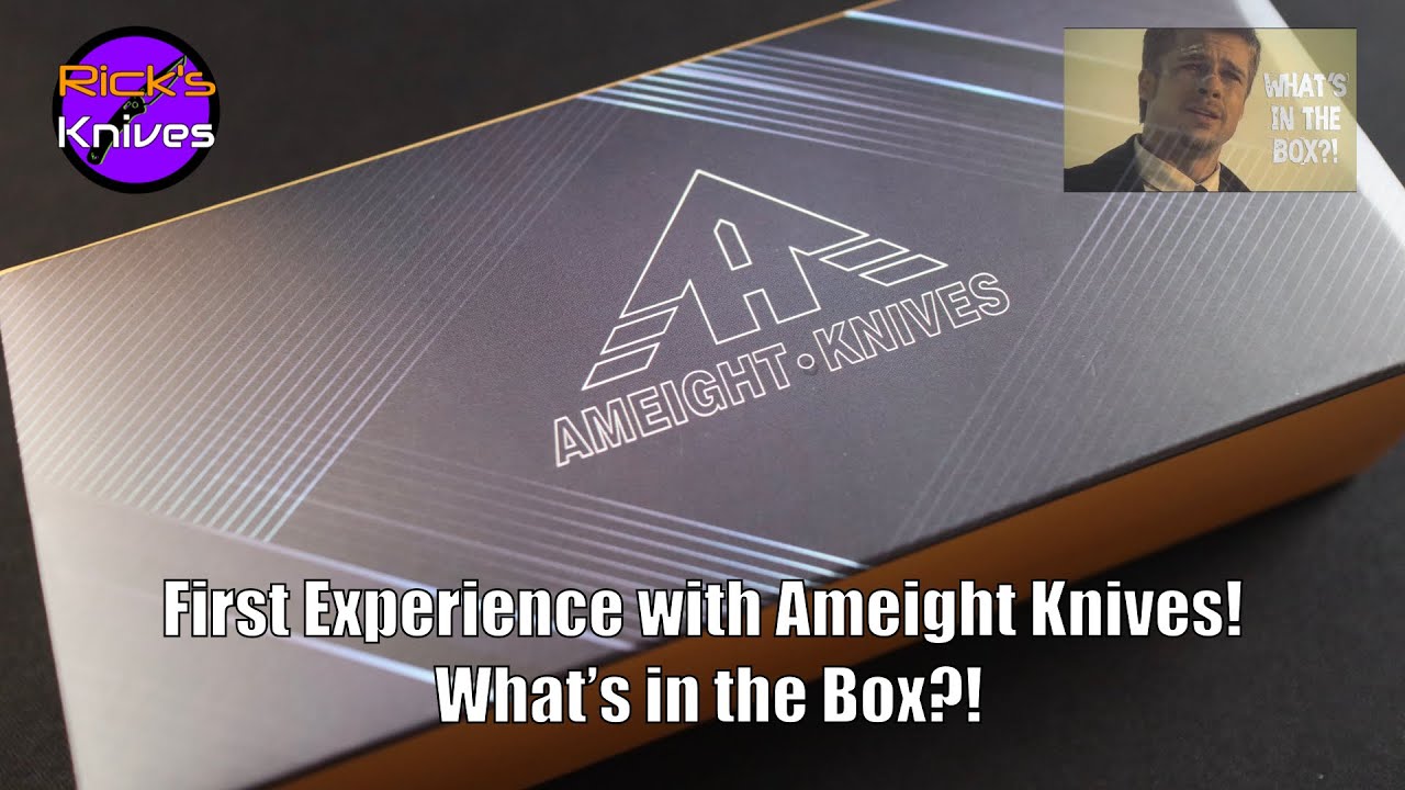 Ameight Knives Preyert II Unboxing