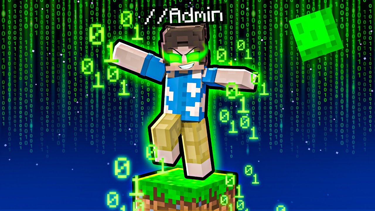 MİNECRAFT'IN ADMİNİ OLDUM! (1 saat)