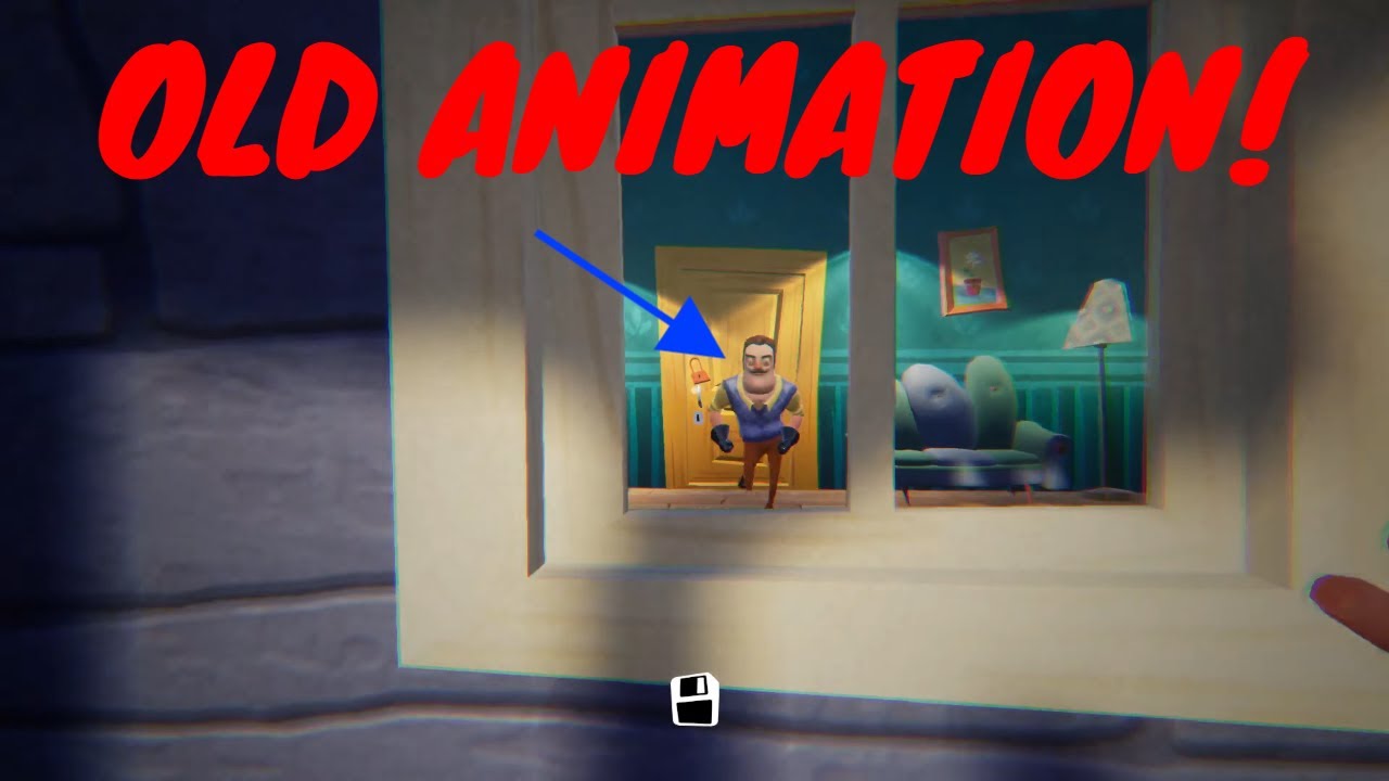 Hello Neighbor, but in old animation