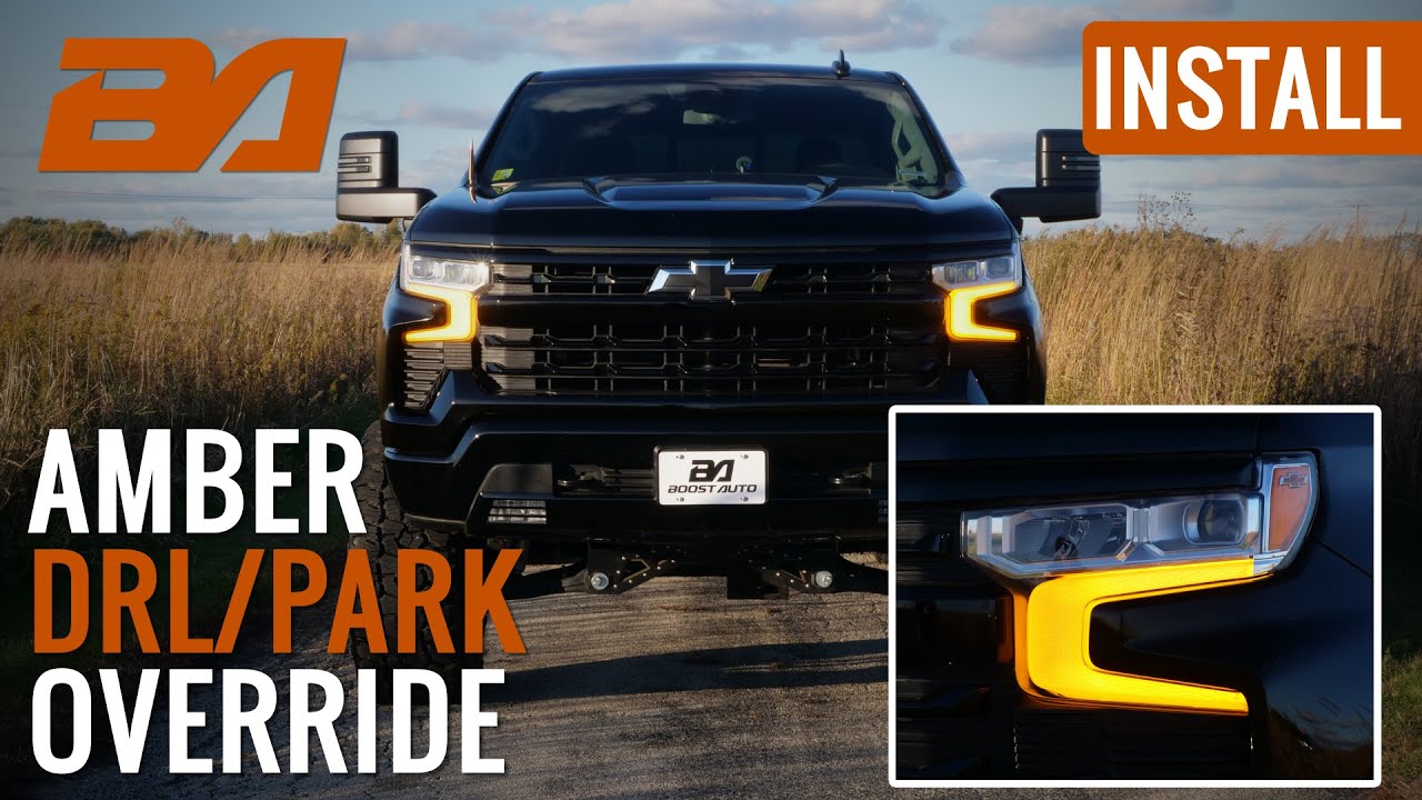 Модификация Boost Auto Amber DRL/Park Light Override | Инструкция по установке для автомобилей Si...