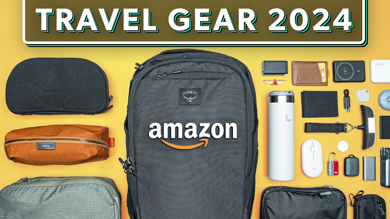 10 вещей первой необходимости для путешествий с Amazon, которые вам понадобятся в 2024 году