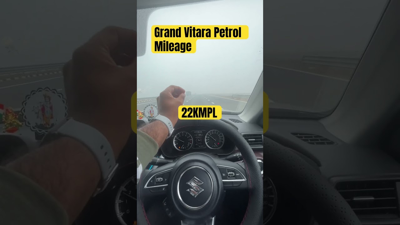 Grand Vitara Petrol 2024 Mileage Test.