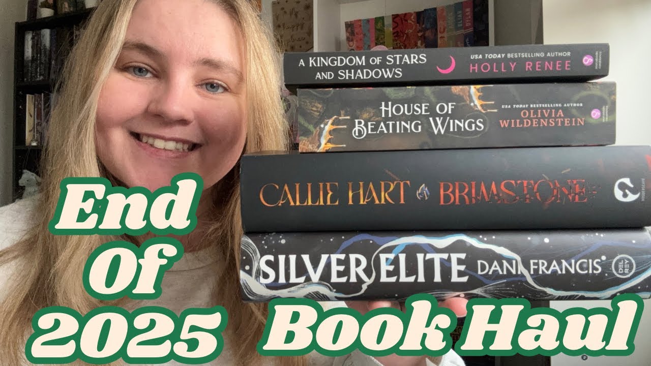 Last Book Haul of 2025! l Christmas, YALC + Book Mail
