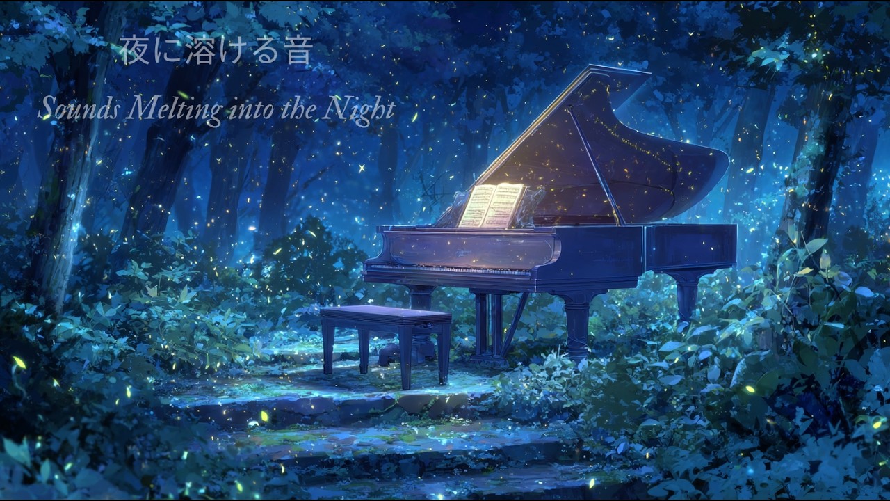 【夜のリラックスBGM】夜に溶ける音 | Sounds Melting into the Night