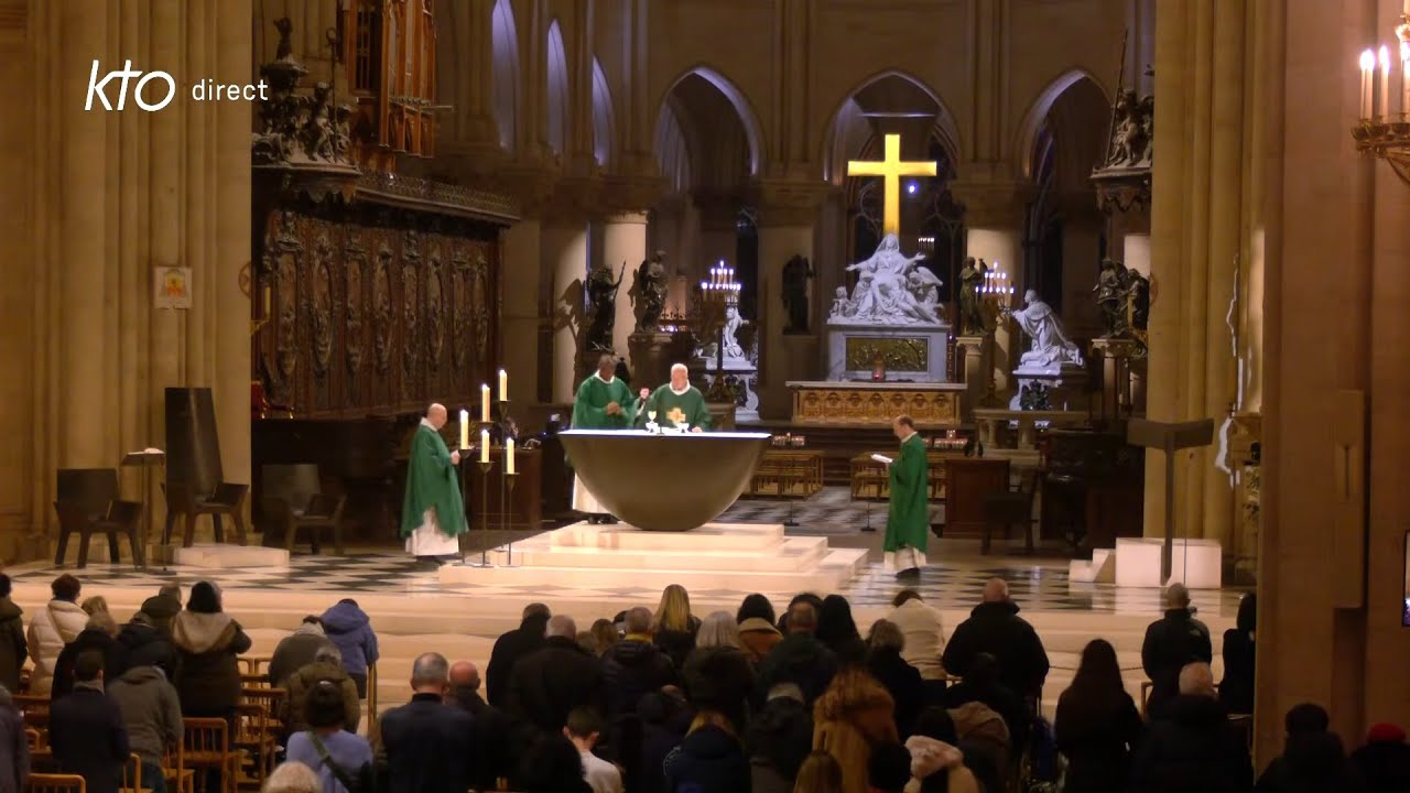 Messe du 23 janvier 2026 à Notre-Dame de Paris