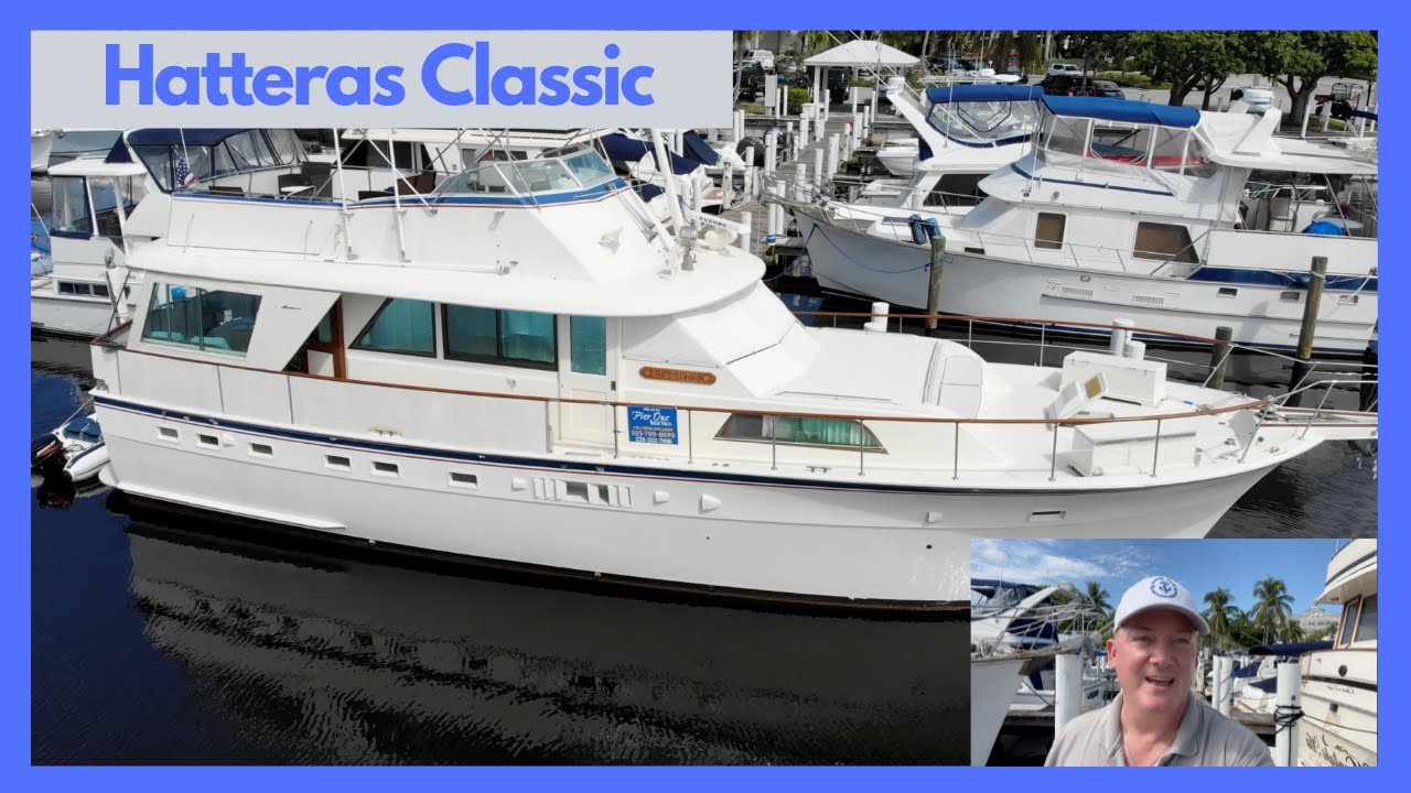 EP 30: Hatteras 53 Motor Yacht Tour [1977]