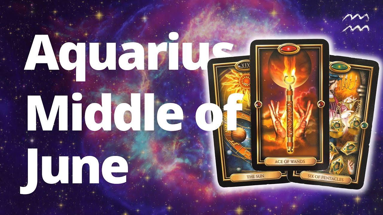 AQUARIUS - A BLESSED CONNECTION Comes into Your Life! MOVING UP! Middle of June Tarot Reading