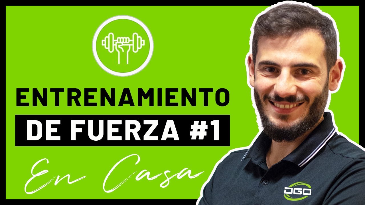 EJERCICIOS para GANAR MASA MUSCULAR💪 en Casa🏠 [Principiantes] Parte 1
