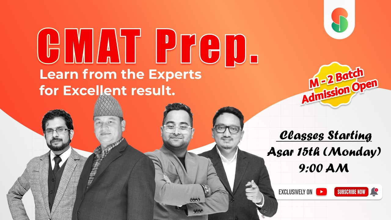Last CMAT & PUMAT Batch 2083 || Orientation Classes || M2 Batch Admission Open (Daily 9:00 AM)