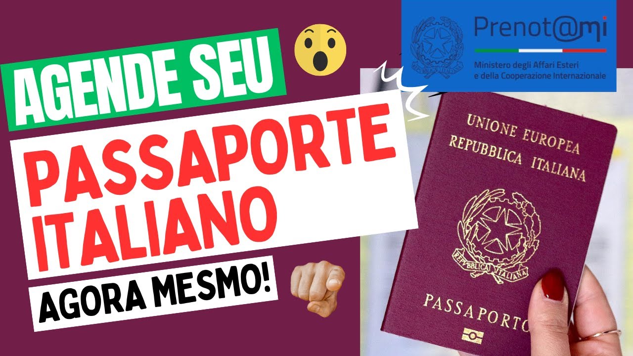 Passaporte Italiano | Como conseguir agendamento Prenot@mi | Dicas | Cidadania Italiana