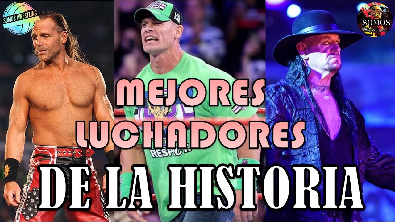 Los 25 MEJORES LUCHADORES en la HISTORIA DE WWE | Somos Wrestling