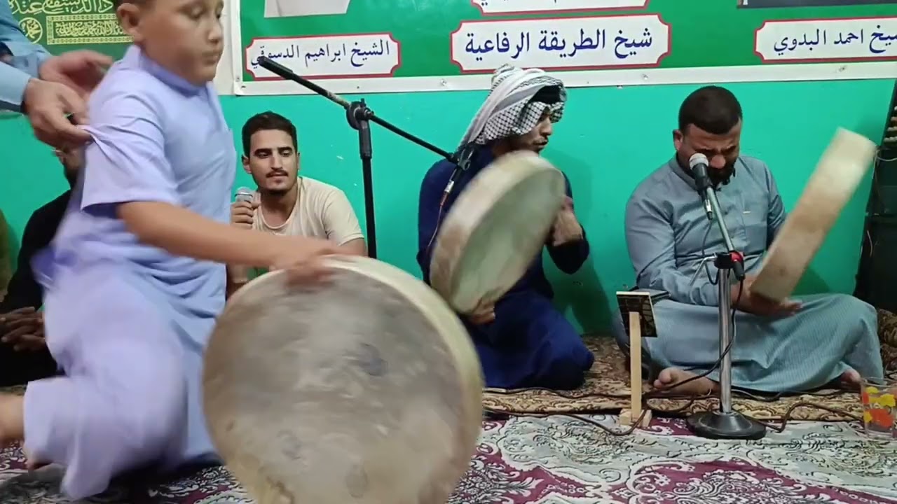 مديح حربي🔥 ضرب حراب المداح سيد صفاء الحديدي في ديالى بعقوبة جرف الملح تكية السيد قاسم الحديدي 