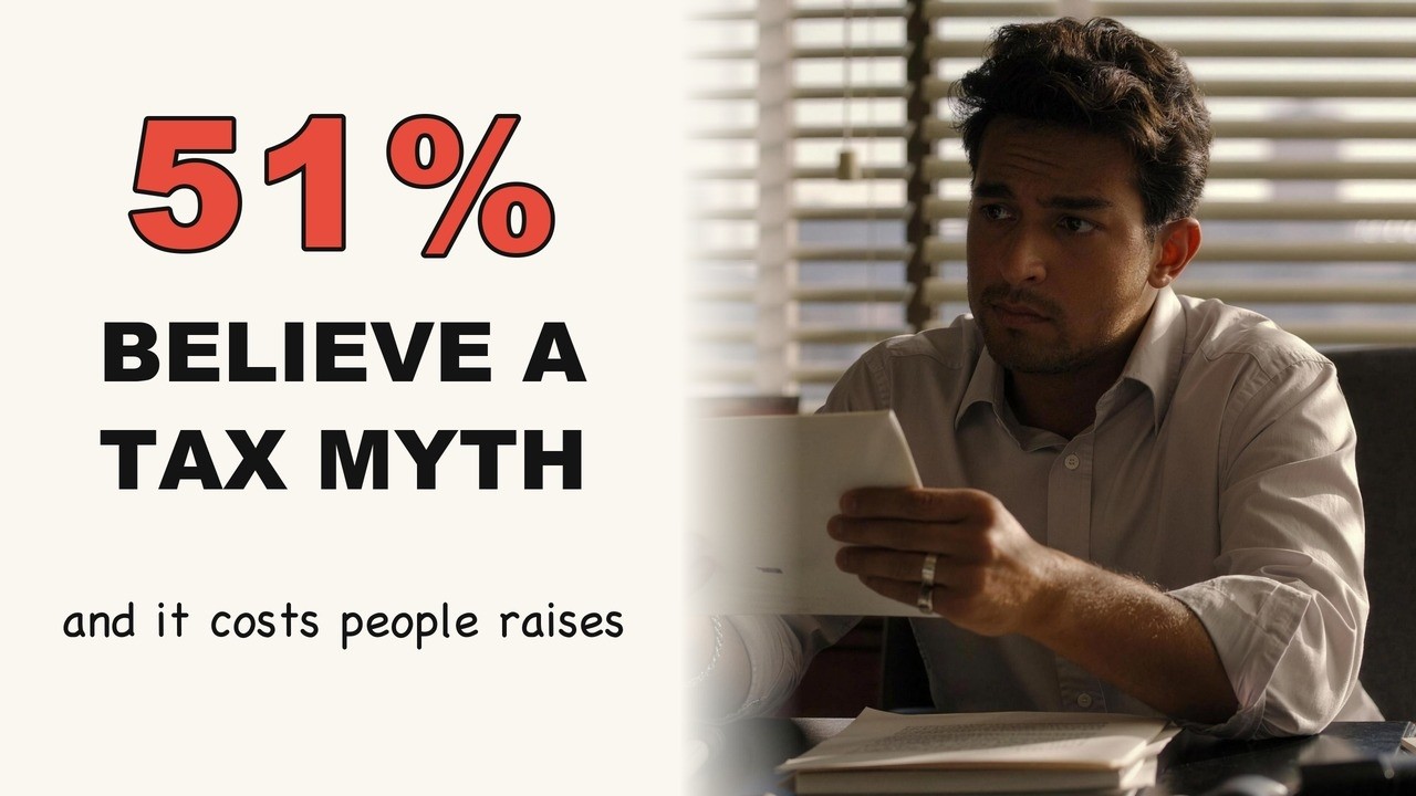 51% of Americans Believe a Tax Myth That Costs Them Raises