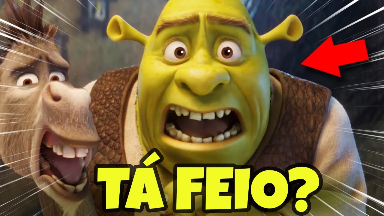 SHREK 5 PARECENDO O SONIC FEIO!